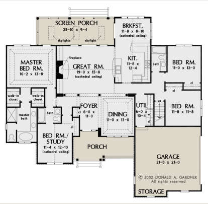 Main Floor  for House Plan #2865-00003