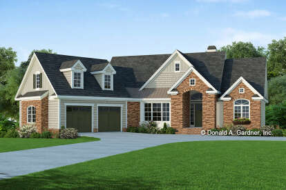Traditional House Plan #2865-00006 Elevation Photo