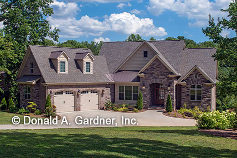House Plan House Plan #26566 Front Elevation 