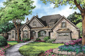 French Country House Plan #2865-00008 Elevation Photo