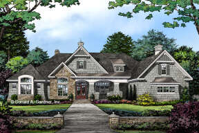 Craftsman House Plan #2865-00013 Elevation Photo
