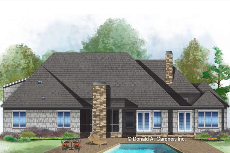 Craftsman House Plan #2865-00013 Elevation Photo