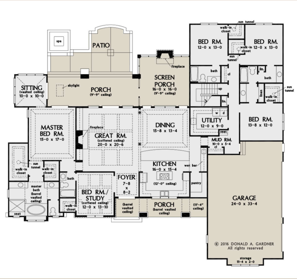 Main Floor  for House Plan #2865-00013