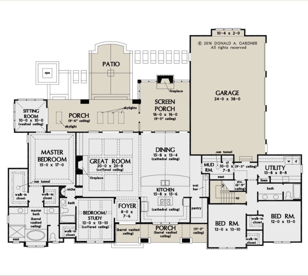 Main Floor  for House Plan #2865-00014