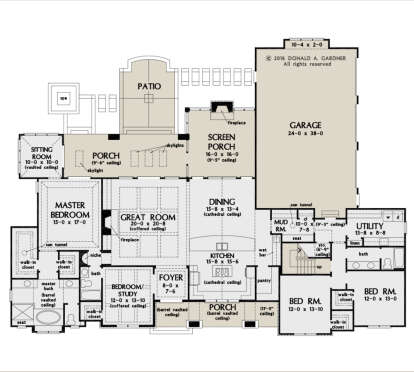 House Plan House Plan #26574 Drawing 1