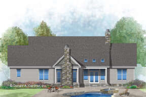 Craftsman House Plan #2865-00015 Elevation Photo