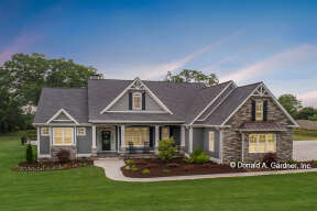 Craftsman House Plan #2865-00015 Elevation Photo