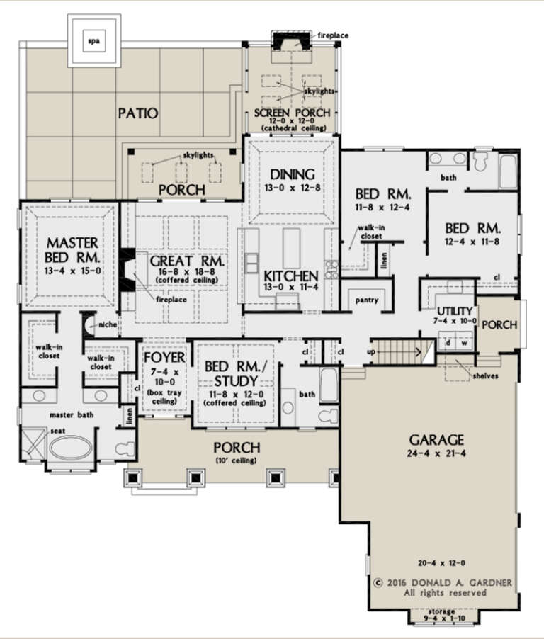 House Plan House Plan #26575 Drawing 1