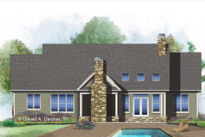 Craftsman House Plan #2865-00017 Elevation Photo