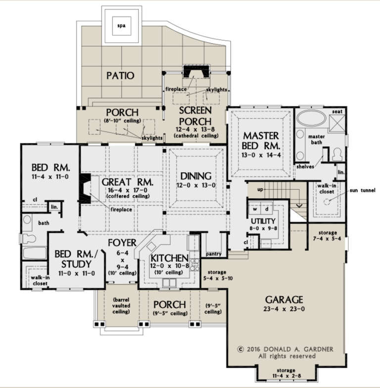 House Plan House Plan #26577 Drawing 1