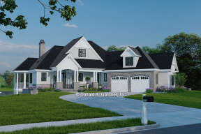 Craftsman House Plan #2865-00019 Elevation Photo
