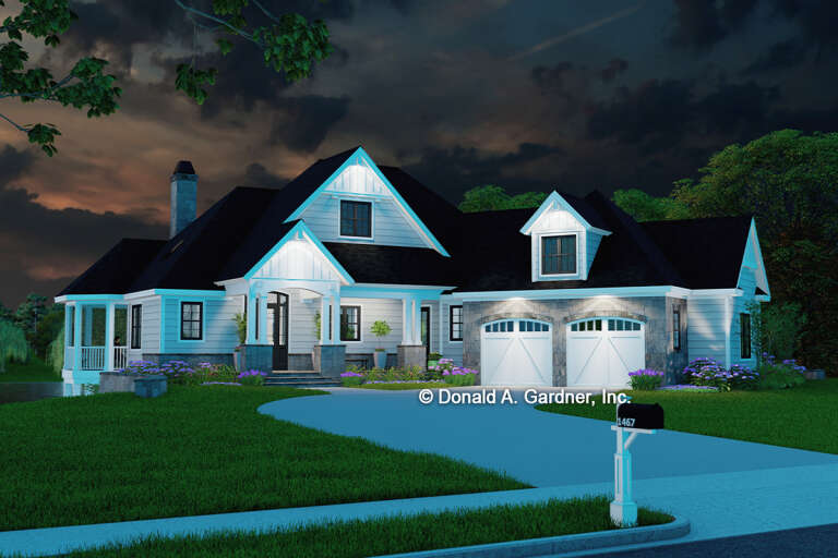 Craftsman House Plan #2865-00019 Elevation Photo