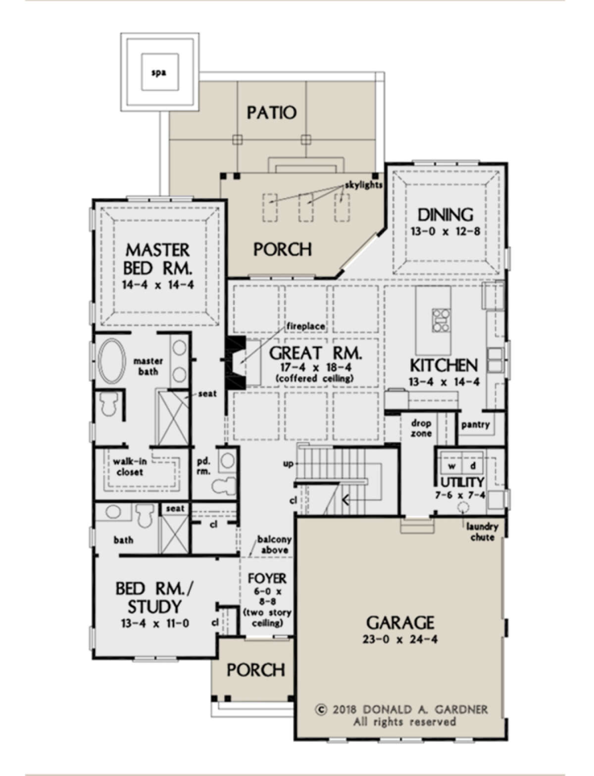 Main Floor  for House Plan #2865-00020