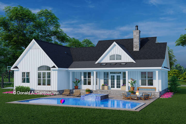 Country House Plan #2865-00021 Elevation Photo