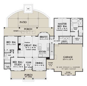 Main Floor  for House Plan #2865-00021