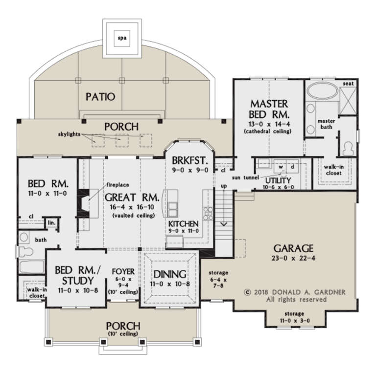 House Plan House Plan #26581 Drawing 1
