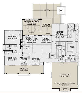 Main Floor  for House Plan #2865-00022