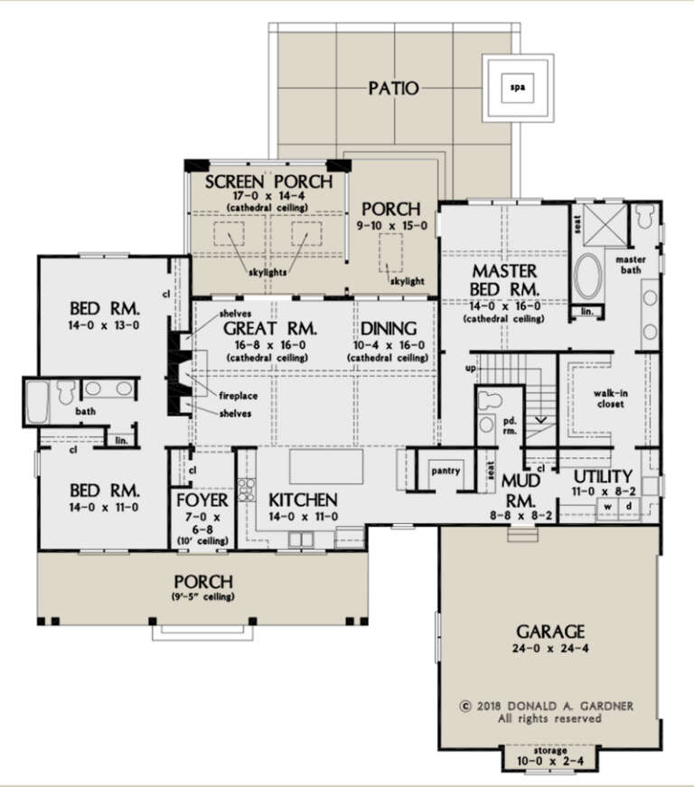 House Plan House Plan #26582 Drawing 1