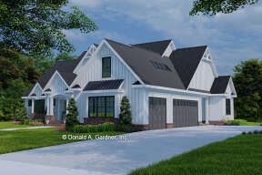 Craftsman House Plan #2865-00023 Elevation Photo