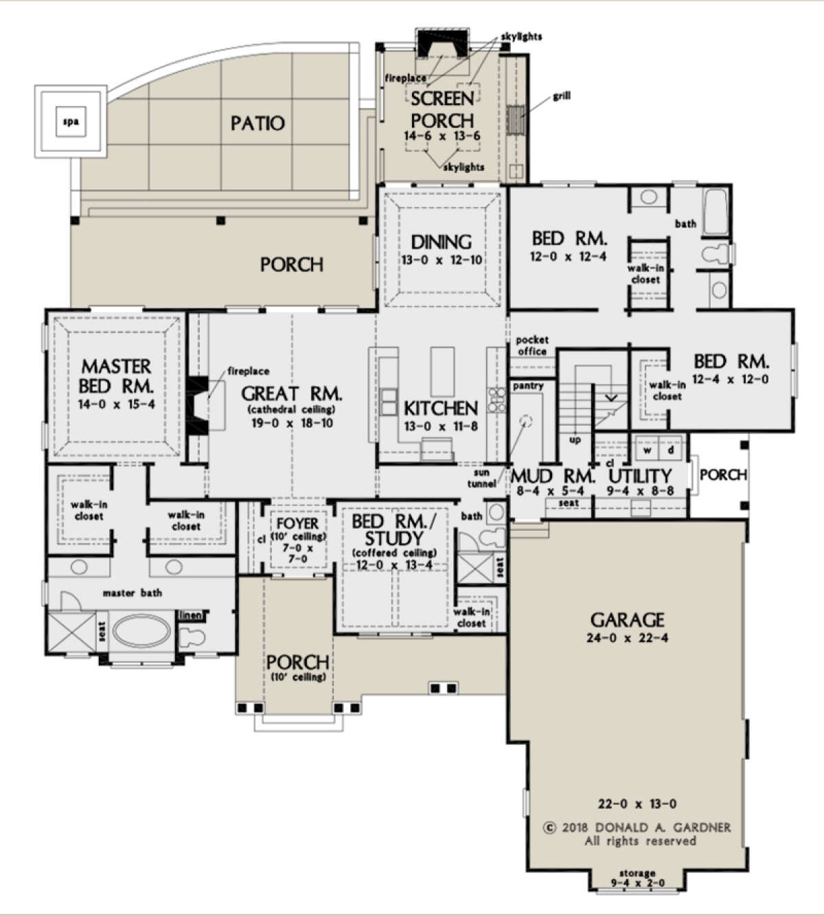 Main Floor  for House Plan #2865-00023