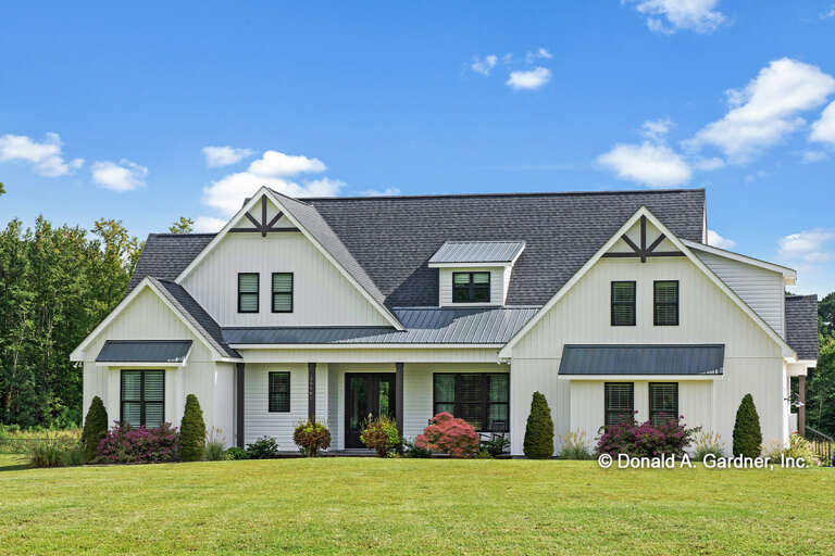 Modern Farmhouse House Plan #2865-00024 Elevation Photo