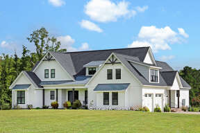Modern Farmhouse House Plan #2865-00024 Elevation Photo