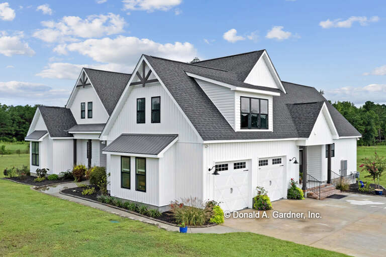 Modern Farmhouse House Plan #2865-00024 Elevation Photo