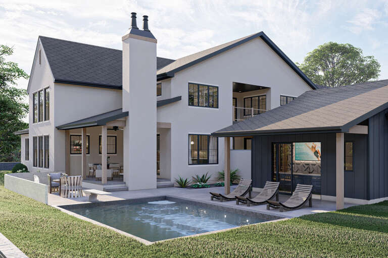 Traditional House Plan #963-00642 Elevation Photo