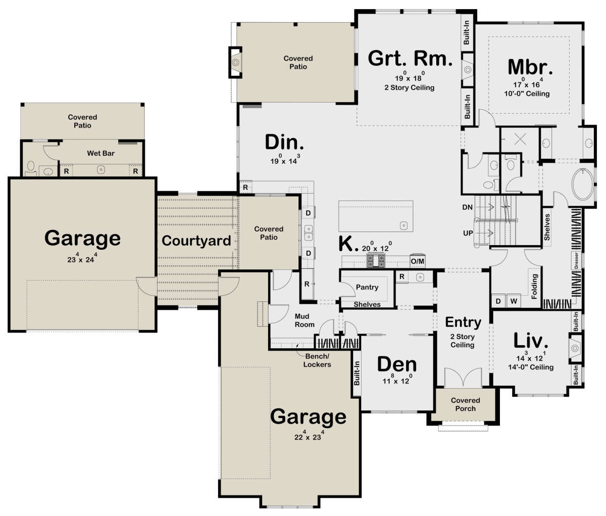 Main Floor  for House Plan #963-00642