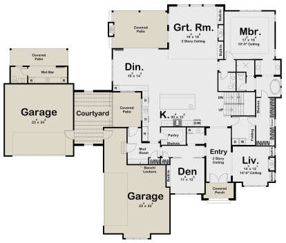 House Plan House Plan #26586 Drawing 1
