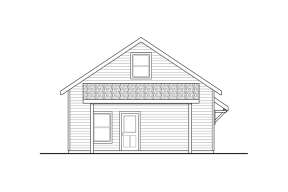 Traditional House Plan #035-00993 Elevation Photo
