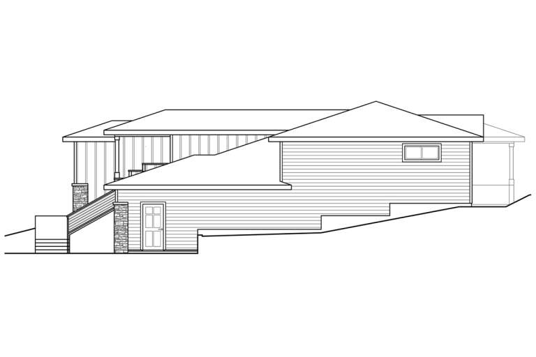Craftsman House Plan #035-00995 Elevation Photo