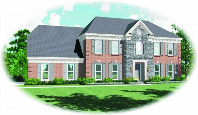 House Plan House Plan #2659 Front Elevation