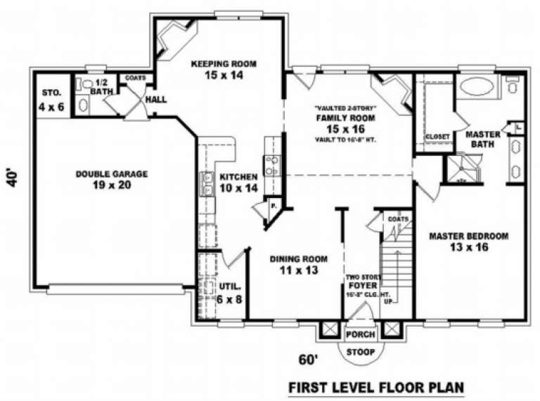 House Plan House Plan #2659 Drawing 1