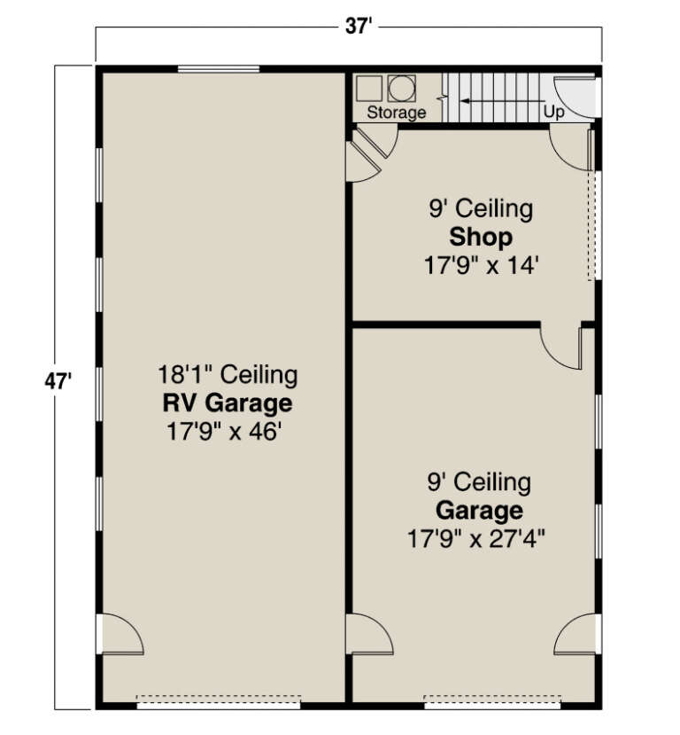 House Plan House Plan #26591 Drawing 1