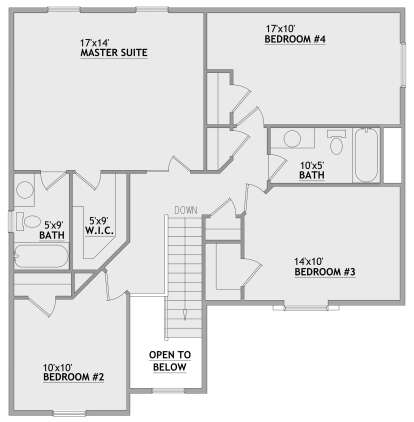 Second Floor for House Plan #8768-00072