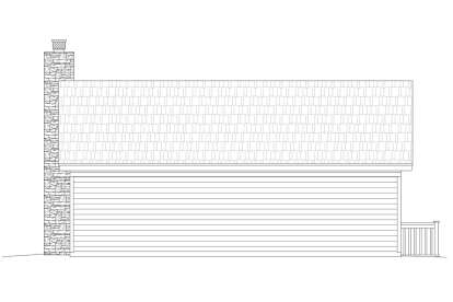 Cabin House Plan #940-00464 Elevation Photo