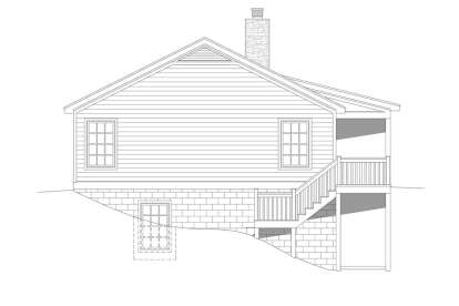 Cabin House Plan #940-00464 Elevation Photo