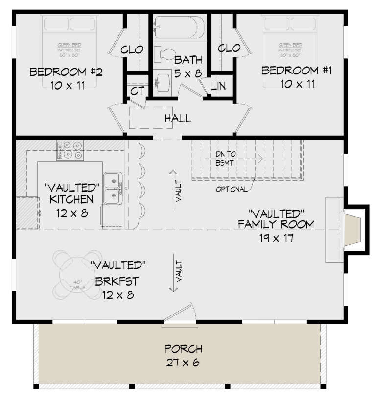 House Plan House Plan #26593 Drawing 1