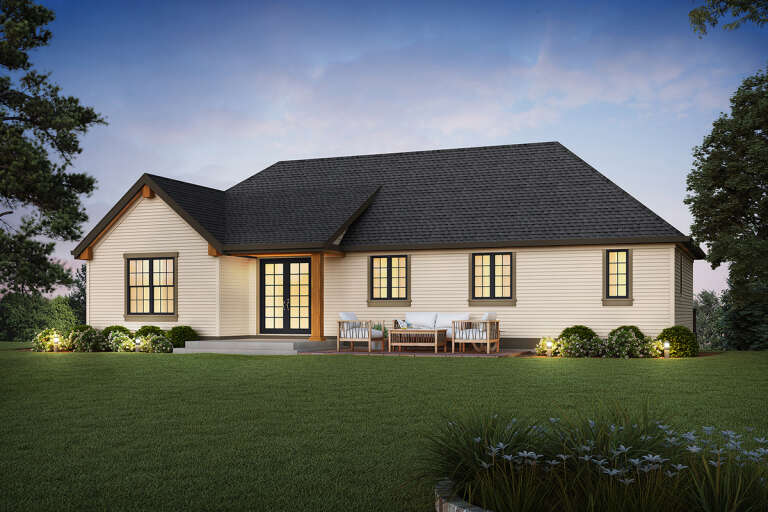 Craftsman House Plan #2559-00938 Elevation Photo