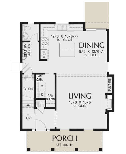 Main Floor  for House Plan #2559-00941