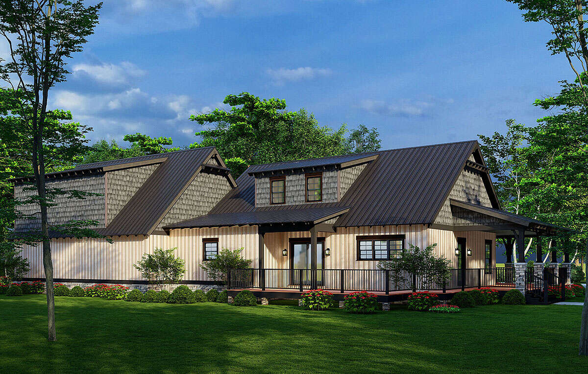 Country Plan - 2,068 Square Feet, 2 Bedrooms, 3.5 Bathrooms | Floor Plan  #8318-00235 | America's Best House Plans, image size:1200x764