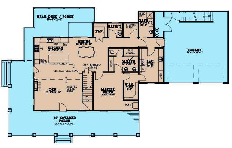 House Plan House Plan #26602 Drawing 1