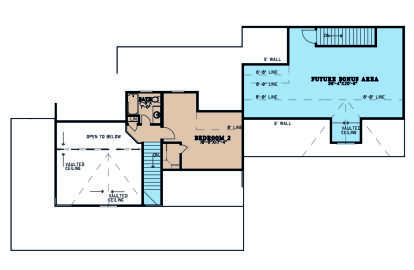 Second Floor for House Plan #8318-00235