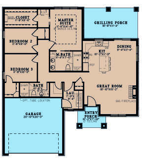 Main Floor  for House Plan #8318-00236