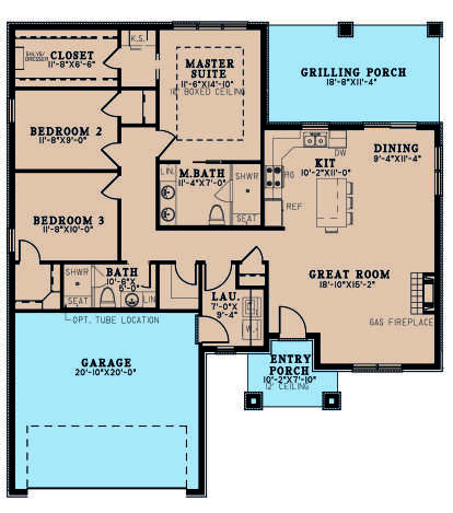 Main Floor  for House Plan #8318-00236