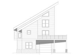 Modern House Plan #940-00465 Elevation Photo