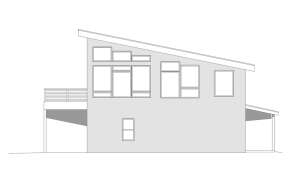 Modern House Plan #940-00467 Elevation Photo