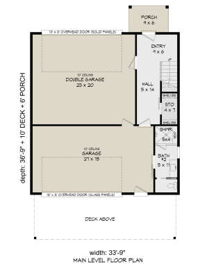 First Floor for House Plan #940-00467