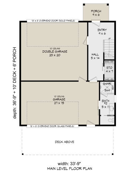 First Floor for House Plan #940-00467